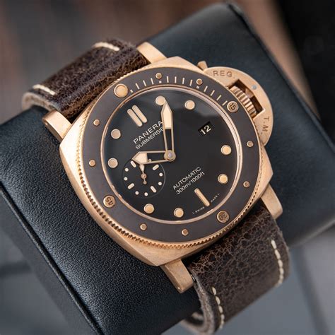 panerai bronzo weight